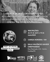 Evento promovido pelo PPGARTES em parceria com o PPGCINEAV da Unespar, acontece no Cine Passeio. Inscrições até dia 18 de maio.